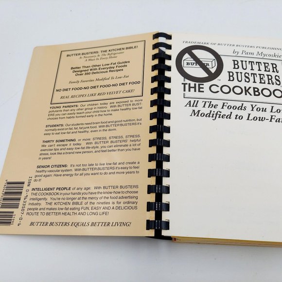 Butter Busters The Cookbook Vintage 1991 Recipe - Picture 7 of 10